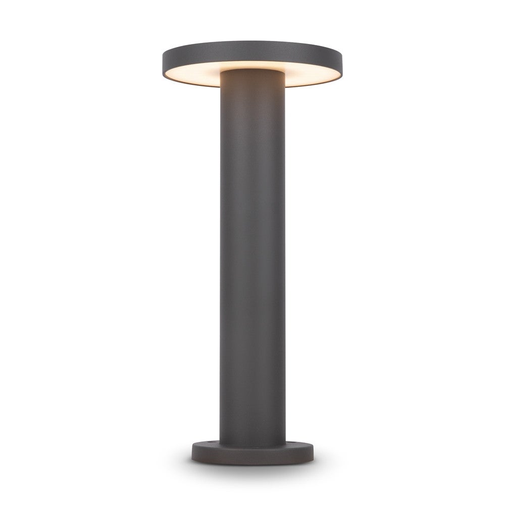 Lampa ogrodowa stojąca Wald grafitowo-biała LED 12W 3000K 1000lm IP65 wym: 40 x 18 x 18 cm metal Maytoni