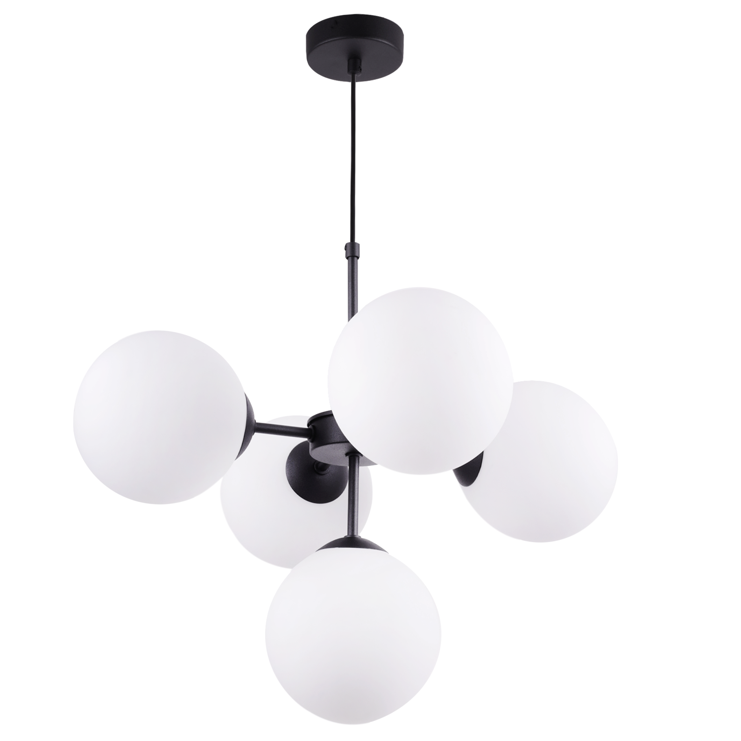 Lampa sufitowa wisząca Light Home LH Imperia 5x E14 60W biały