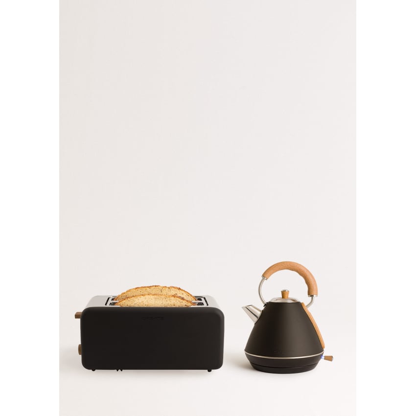 CREATE - Pack toster TOAST RETRO + czajnik elektryczny KETTLE RETRO - Noir