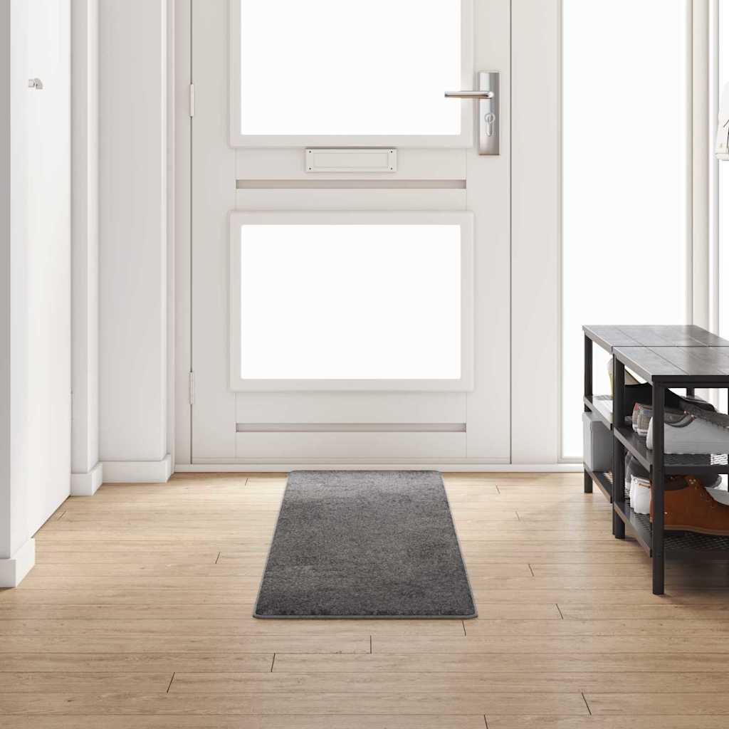 Chodnik dywanowy Szary 50 x 250 cm 100% Poliester Tuft vidaXL