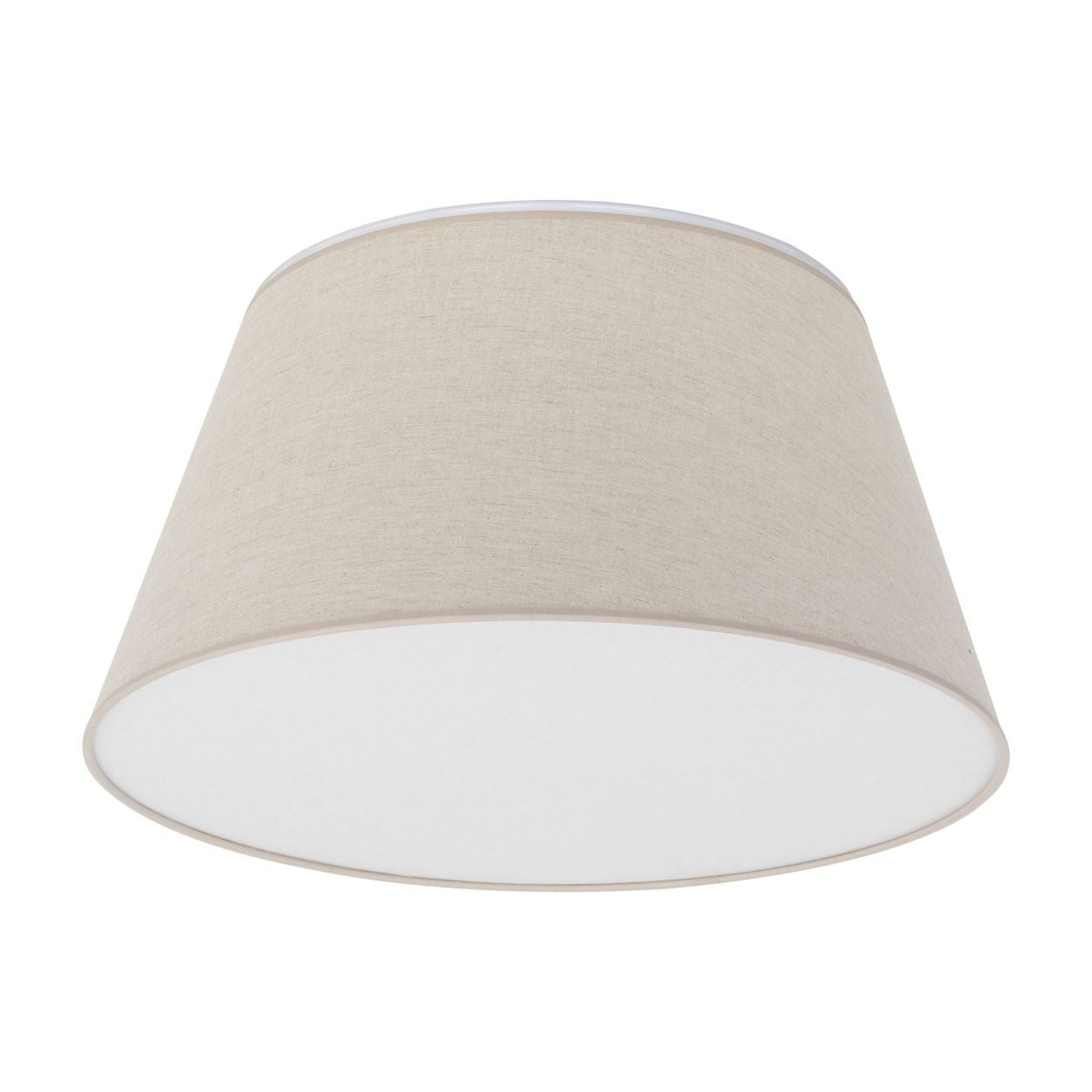 Lampa sufitowa TK Lighting FORMO len 4xE27 beżowo-biała 50x25 cm 1 szt.