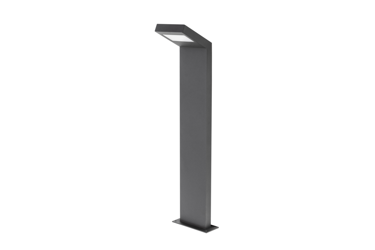 Lampa ogrodowa słupek LED LONDON, 10W 720lm 4000K (neutralna biel), 58 cm, IP54, czarna – GTV LIGHTING