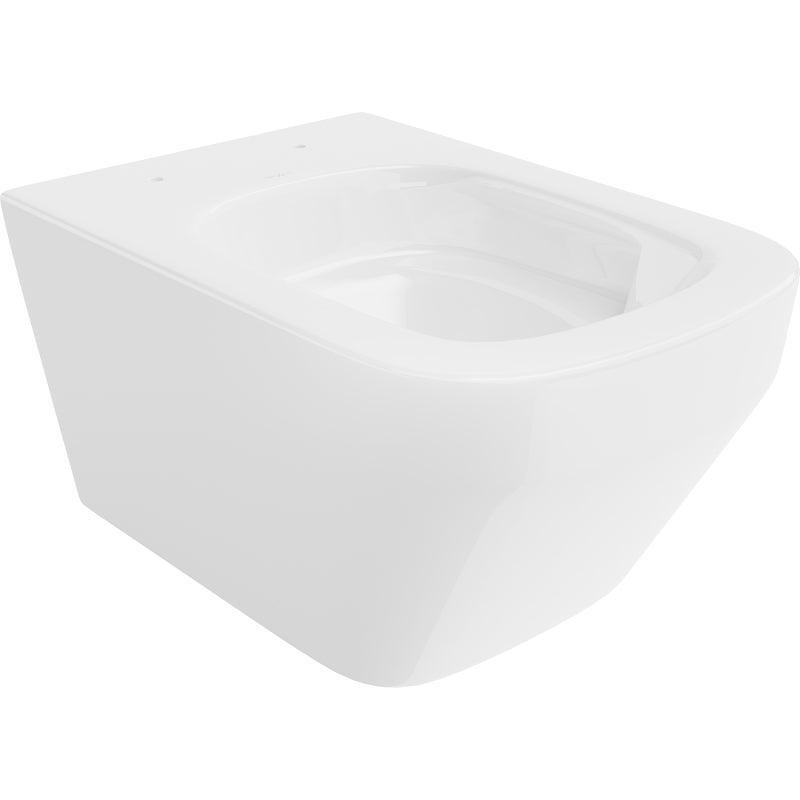 Mexen Riva miska wc Rimless Tornado, biała połysk - 3363XX00T