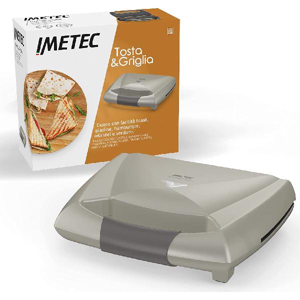 Toster Imetec Tosta&Griglia 800 W powłoka nieprzywierająca XL