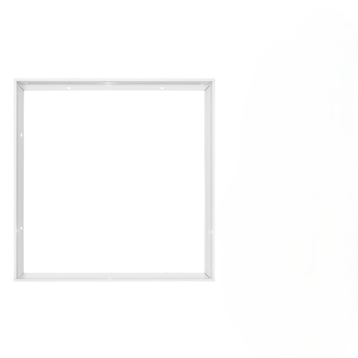 Alcapower Zestaw Ramka do Panelu LED 600x600 mm Montaż Sufitowy lub Ścienny Sztywna Konstrukcja Aluminium Malowane na Biało Wysoka Jakość