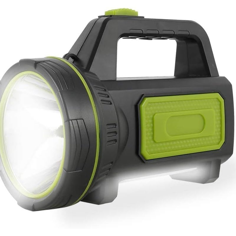 Latarka LED Ultra Mocna, ładowalna przez USB, 13500 lumenów, 6000 mAh z bocznym światłem, wodoodporna latarka o dużej mocy do sytuacji awaryjnych