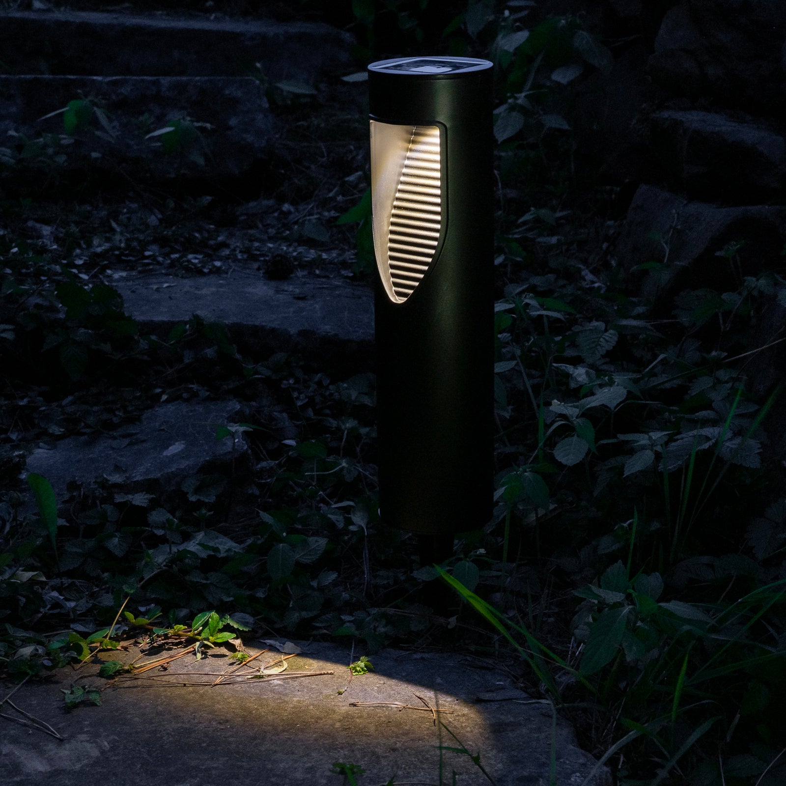 Lampa Solarna Lumiled Ogrodowa LED Wbijana Słupek 34cm 4000K Neutralna biel IP44 1 szt.