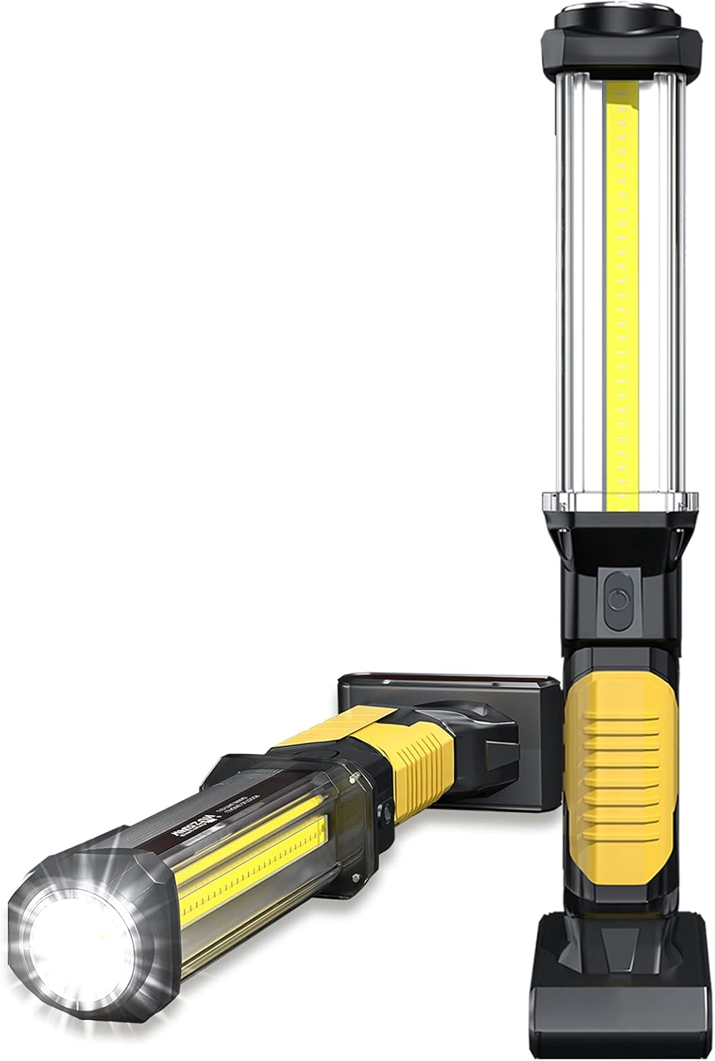 szt Lampa robocza przenośna bezprzewodowa LED ładowalna lumenów COB przenośna lampa mechanika z magnetyczną podstawą i haczykiem do napraw