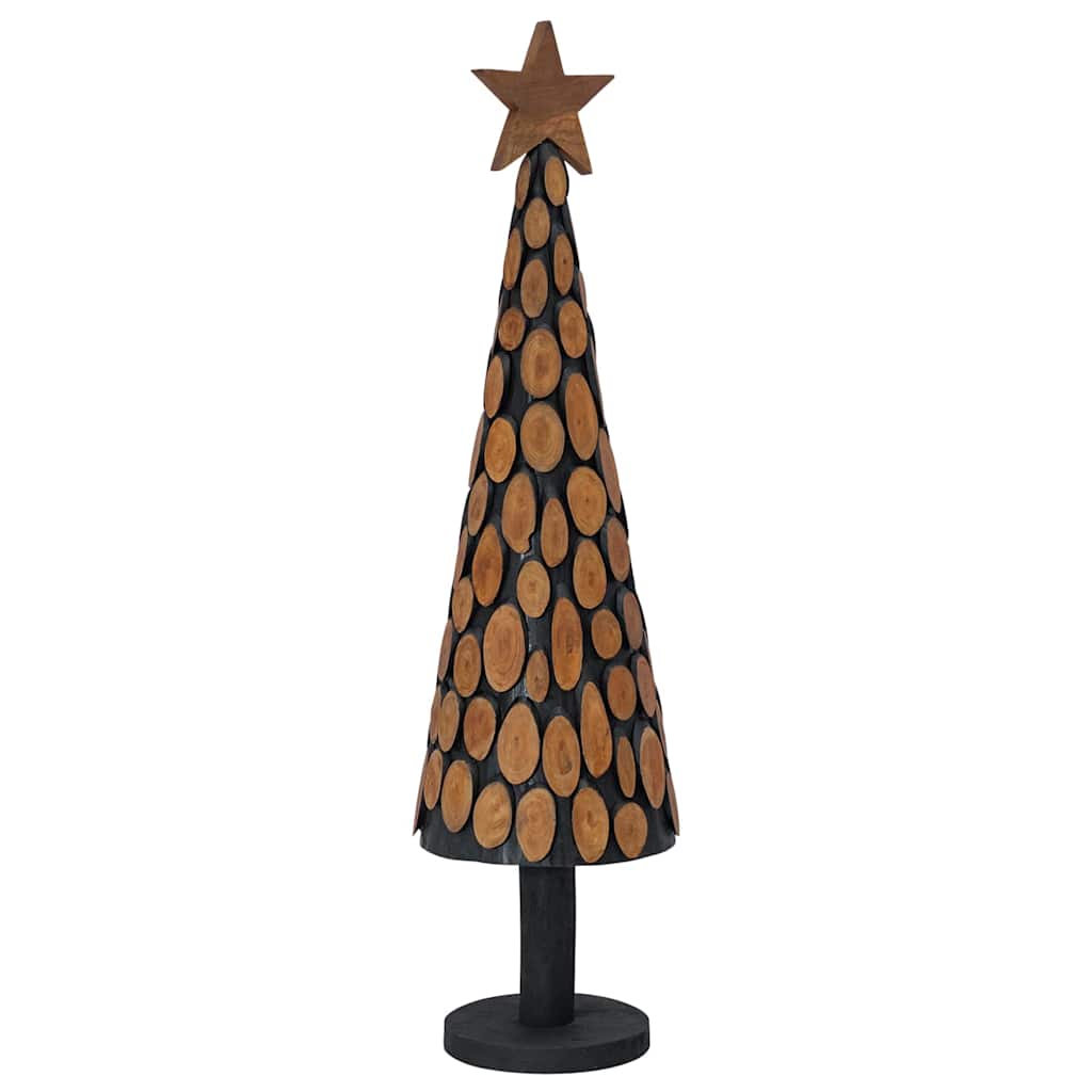 Choinka Drewniana z Drewna Tekowego 120 cm Dekoracyjna