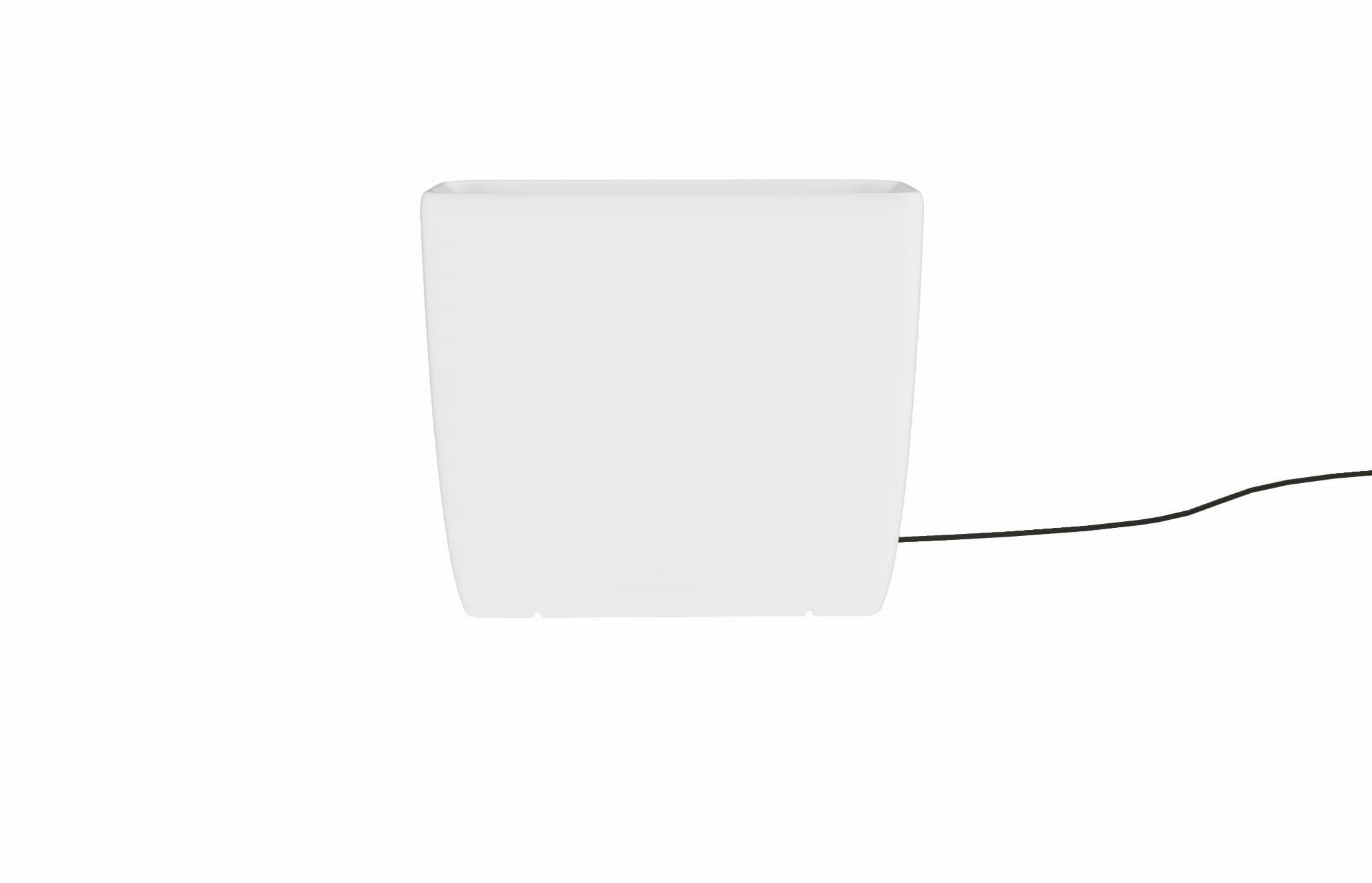 Lampa zewnętrzna dekoracyjna ogrodowa LED Nowodvorski FLOWERPOT biała, tworzywo 9713