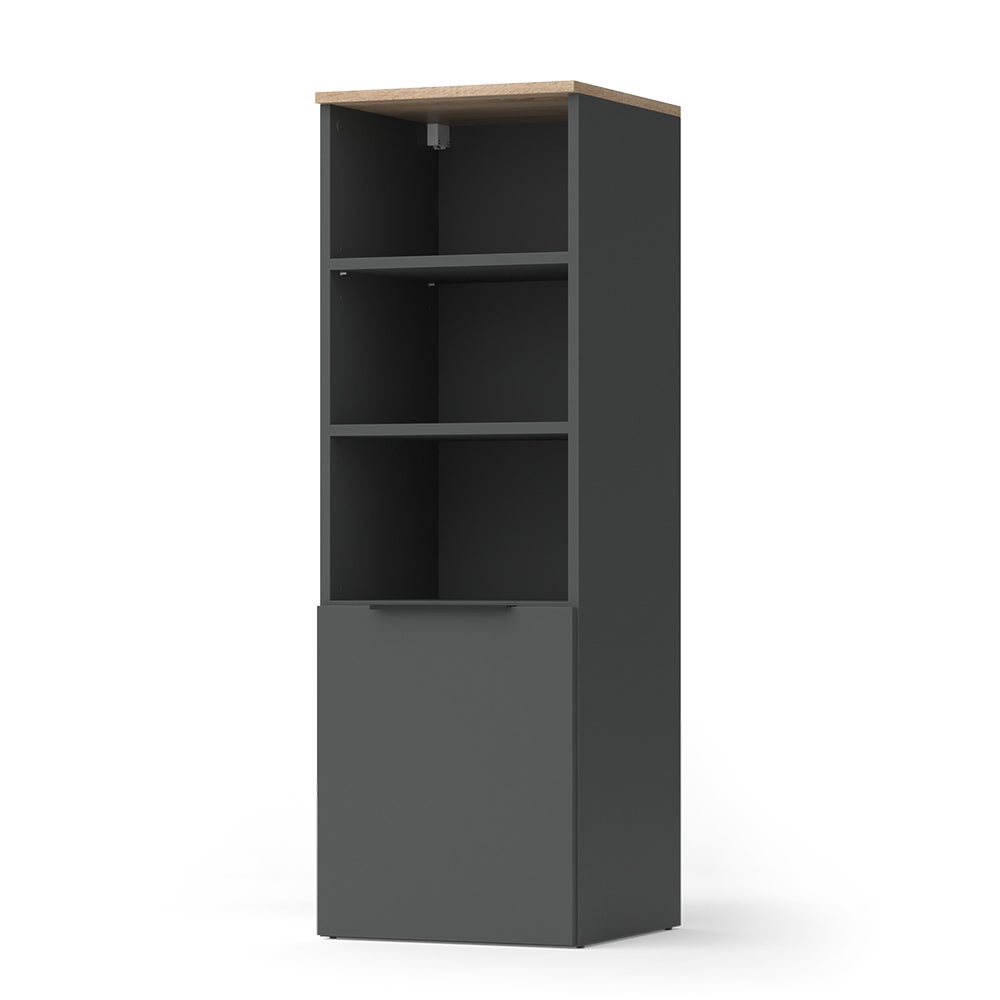 Vicco Szafka uniwersalna Wido, Antracyt/Sonoma, 40.2 x 120 cm z drzwiami