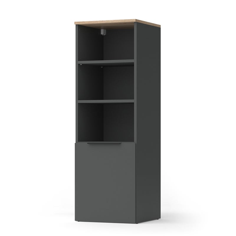 Vicco Szafka uniwersalna Wido, Antracyt/Sonoma, 40.2 x 120 cm z drzwiami