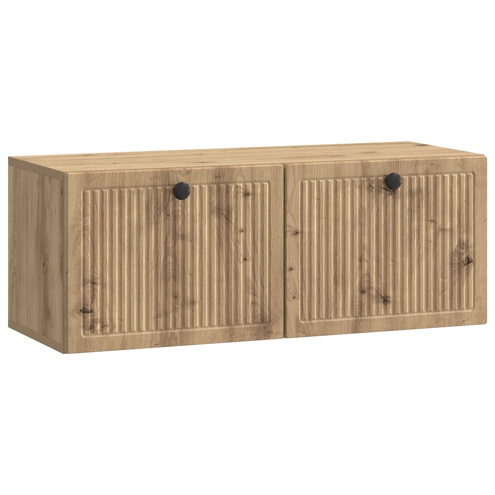 Szafka RTV montowana na ścianie 78,5 x 31 x 30 cm Dąb artisan