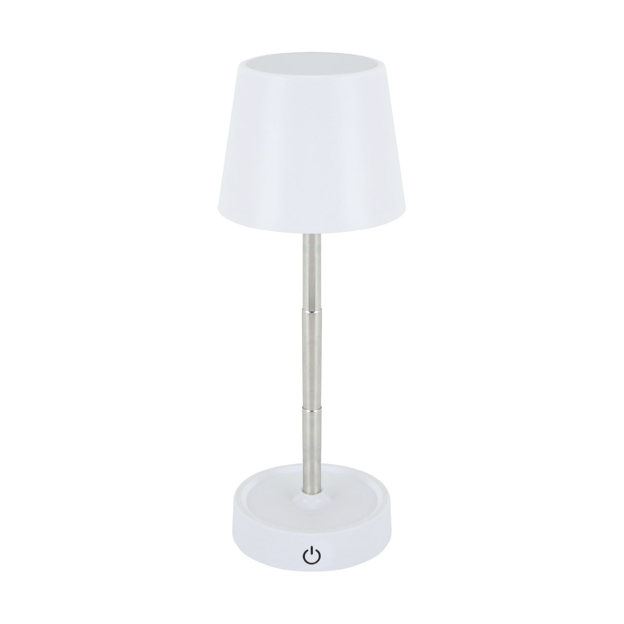 Lampa stołowa nowoczesna biała składana przenośna dotykowa USB-C LED 1W SMART Struhm