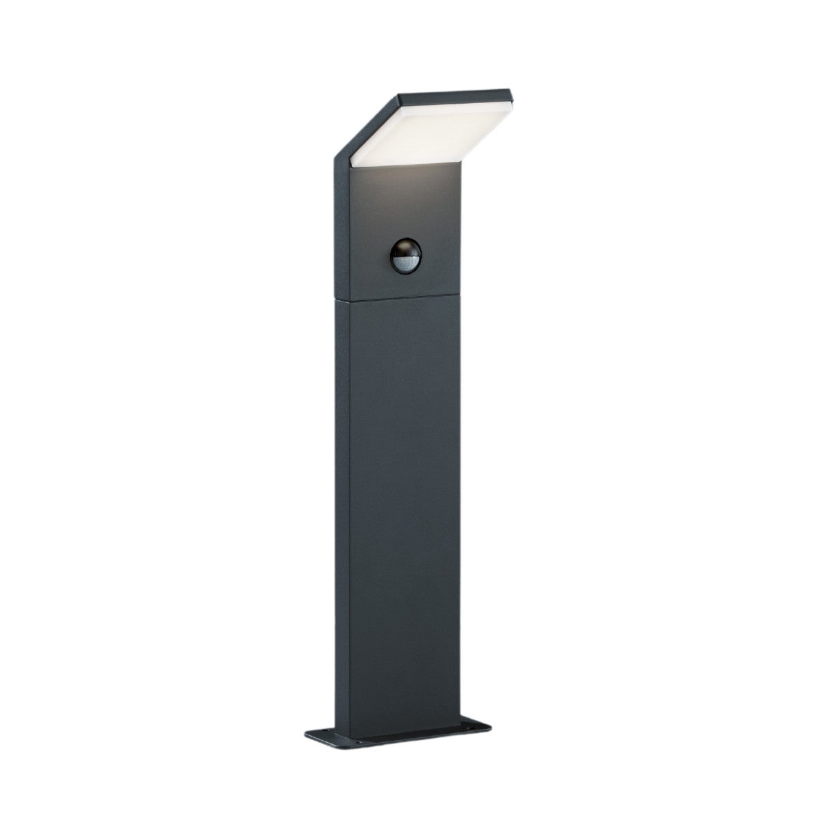 Lampa ogrodowa stojąca z czujnikiem Pearl antracytowa LED 9W 3000K 900lm IP54 wym: 50 x 14 x 12,5 cm aluminium Trio