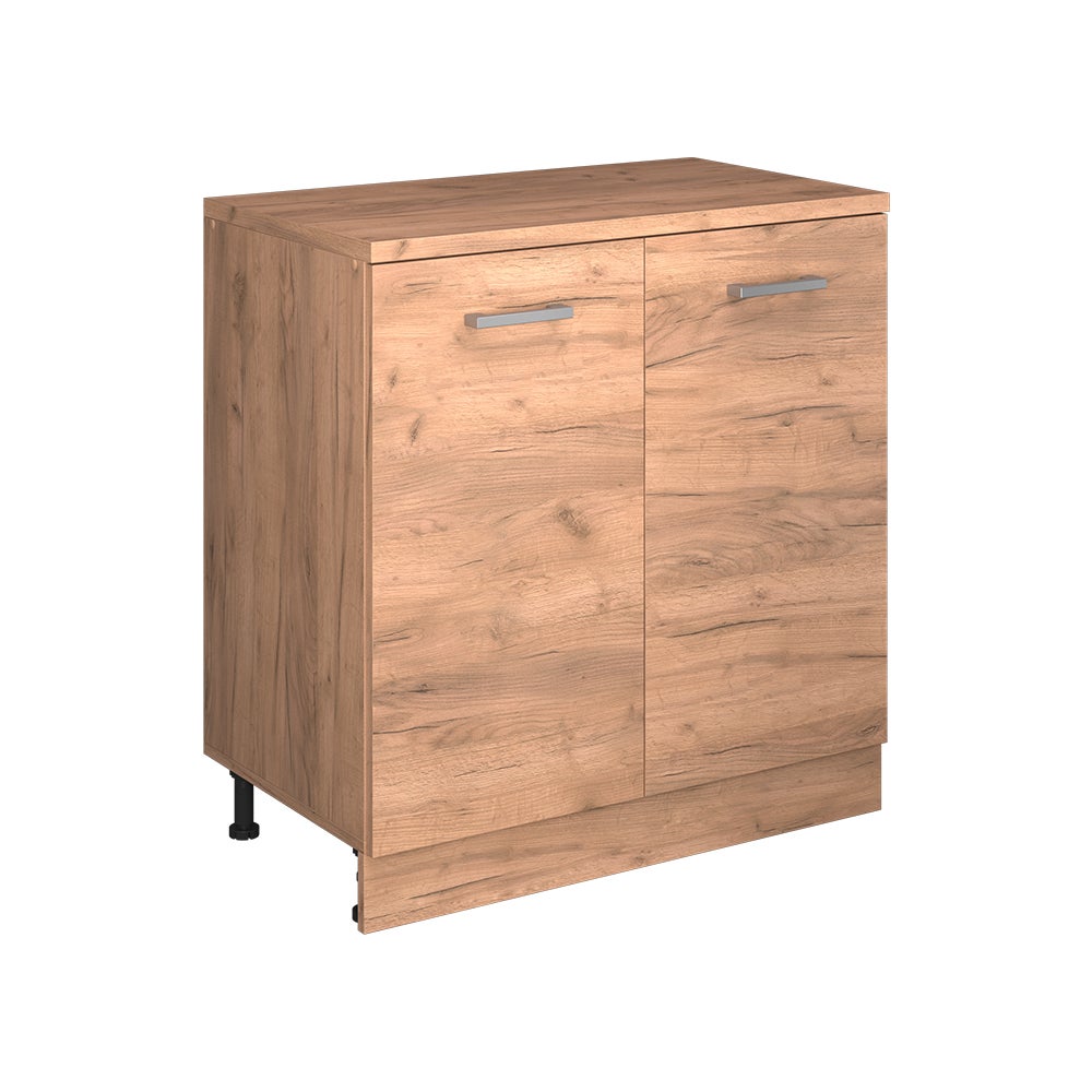 Vicco Szafka rozszerzająca Rion, Dąb goldkraft/Dąb goldkraft, 80 x 46 cm bez skosu z 2 drzwiami