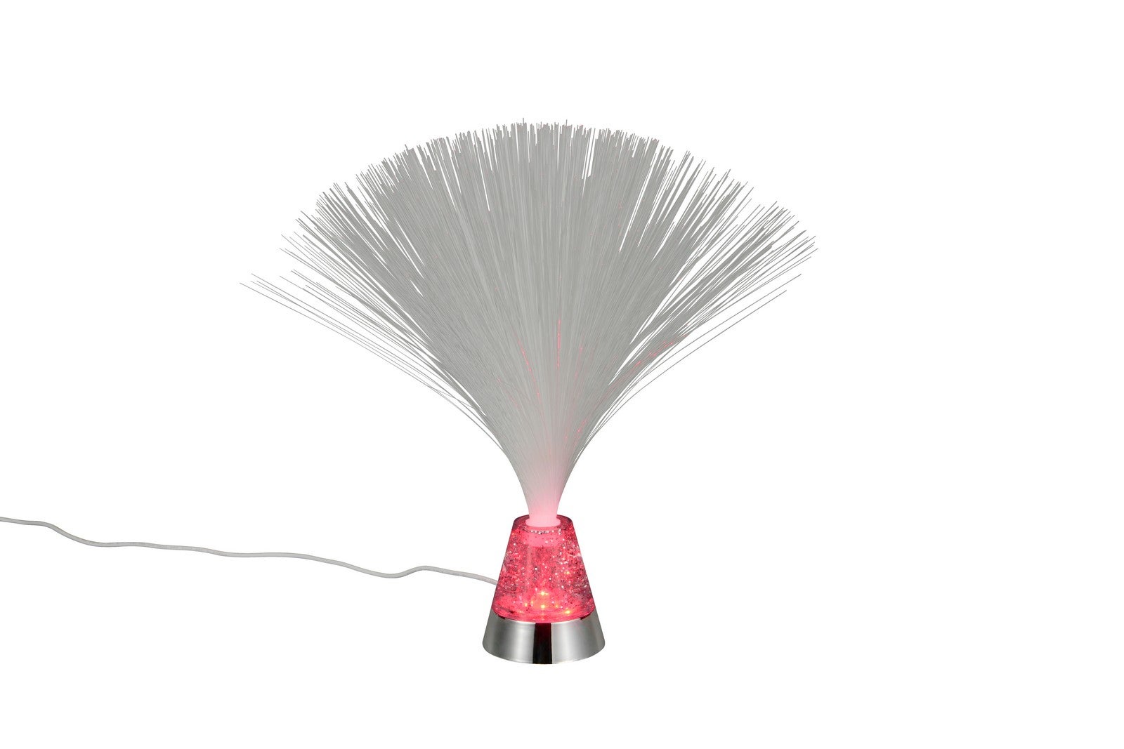 Lampa stołowa LED PUNK chromowana szara 1W RGB + biała ciepła 120lm tworzywo sztuczne wym:31,5x8x8cm IP20 RL