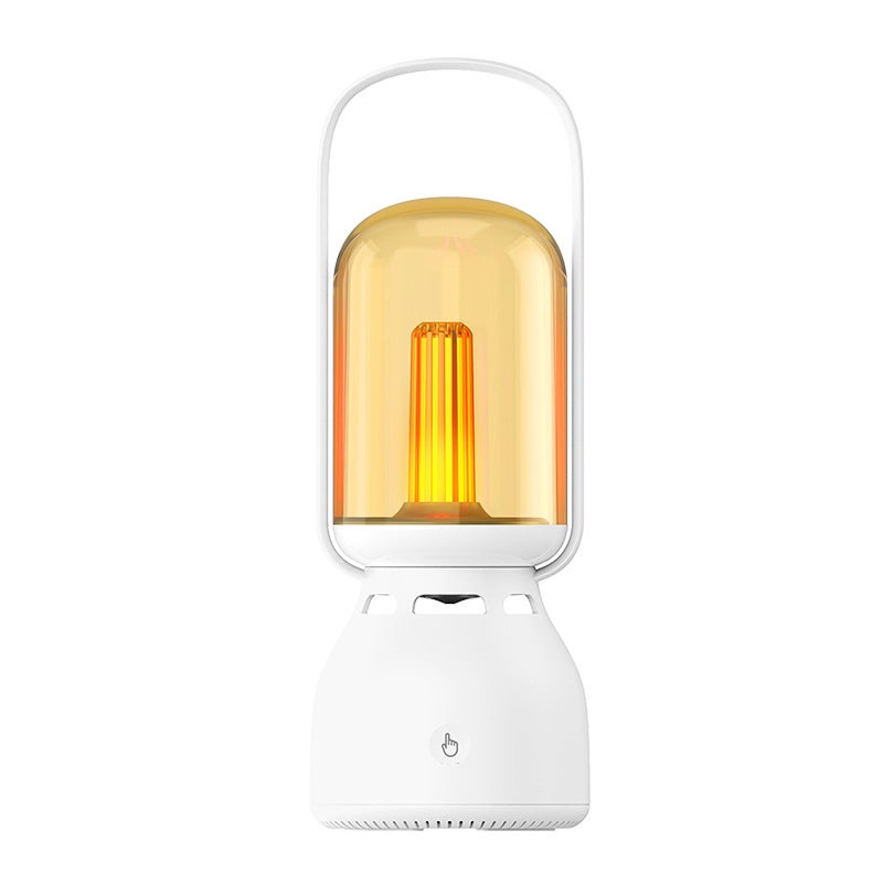 Lampa kempingowa, długi czas pracy na baterii, do użytku na zewnątrz, nocna lampka w stylu retro z wbudowanym głośnikiem.