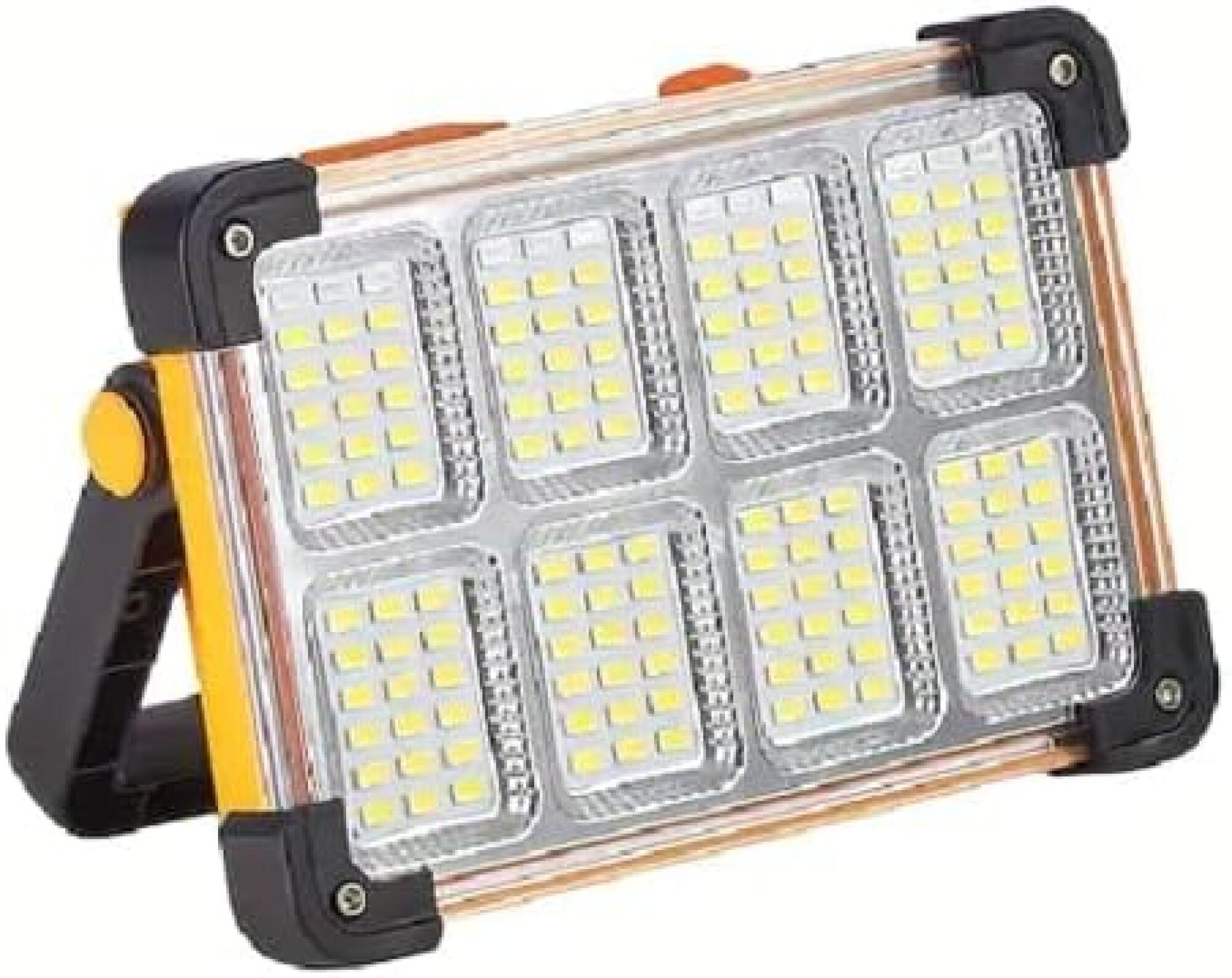 Akumulatorowy, przenośny reflektor LED – 4 tryby oświetlenia – regulacja w zakresie 180°