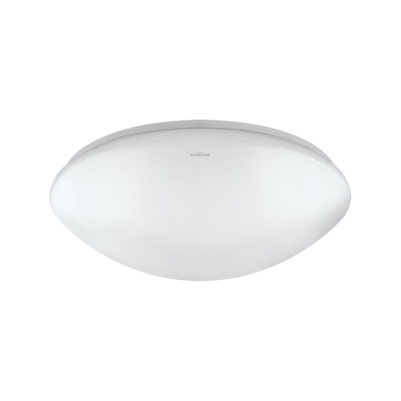 Plafon Leon okrągły biały LED 12W 4000K 1120lm z czujnikiem ruchu wym: 8,5 x 26 cm IP44 tworzywo sztuczne Struhm