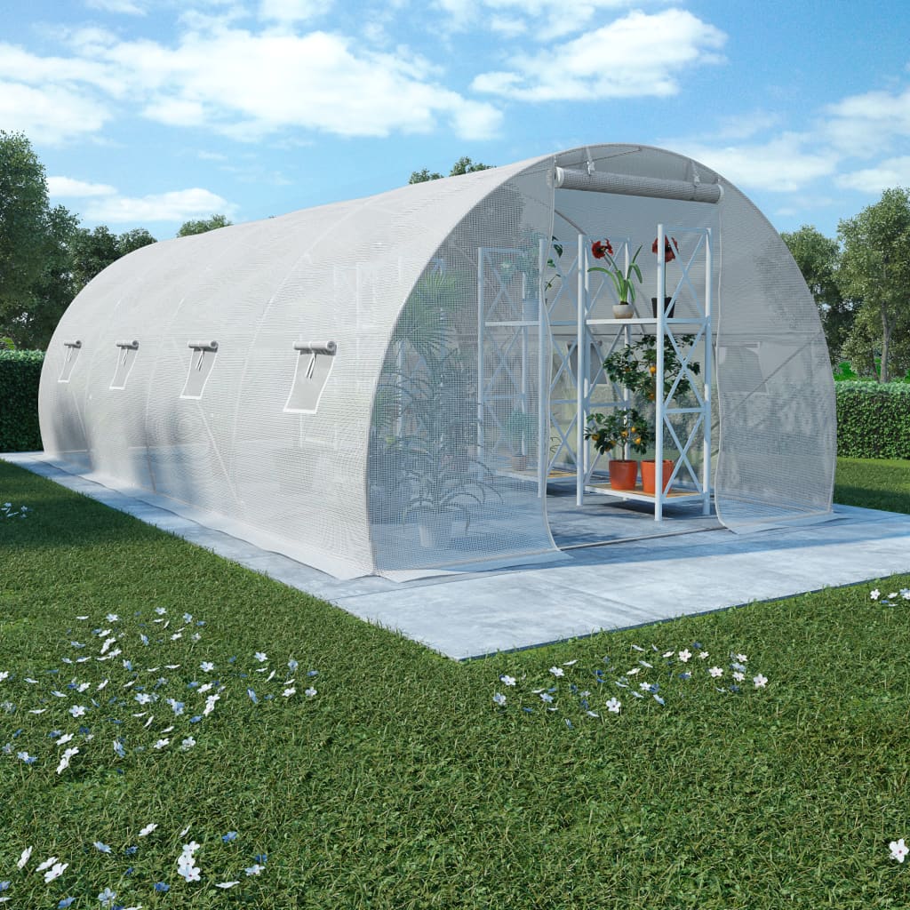 Szklarnia ogrodowa, 18 m², 600x300x200 cm vidaXL