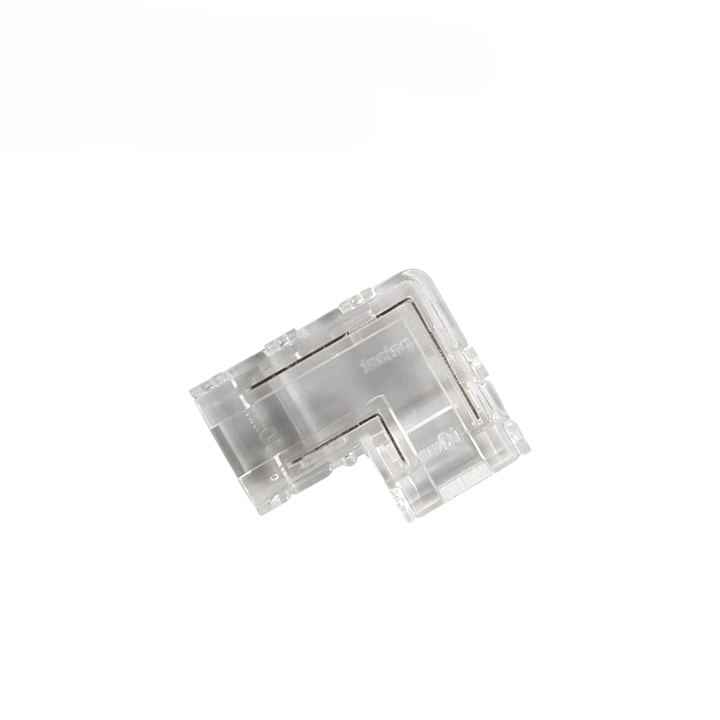 Alcapower Łącznik Kątowy 90° do Taśm LED COB 12-24V, Złącze 2-pinowe do PCB 10mm, Szybka i Niezawodna Instalacja Oświetlenia