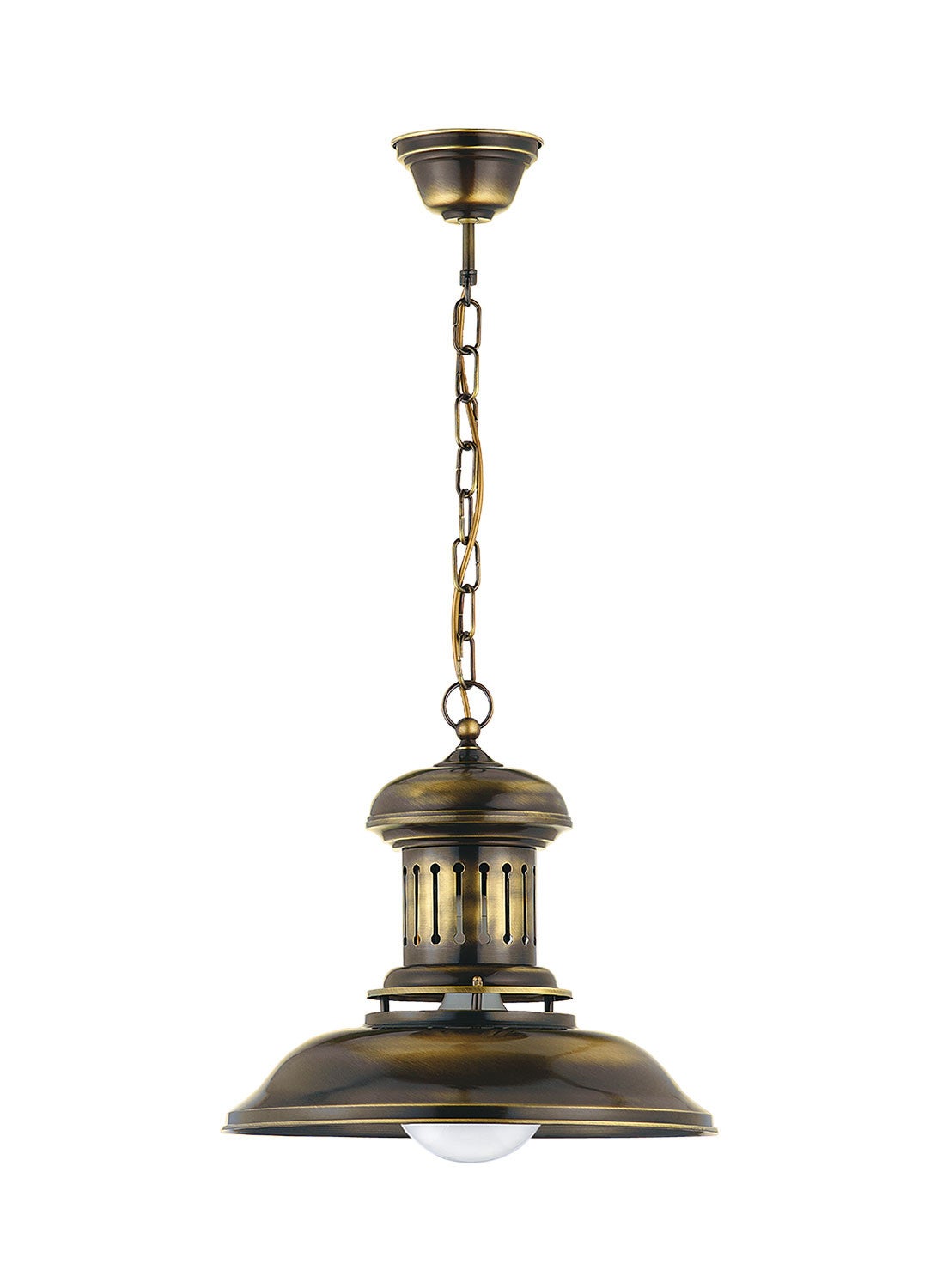 Lampa wisząca TAWERNA klasyczna Jupiter złoty patyna E27 80x38x38 cm 1 szt.