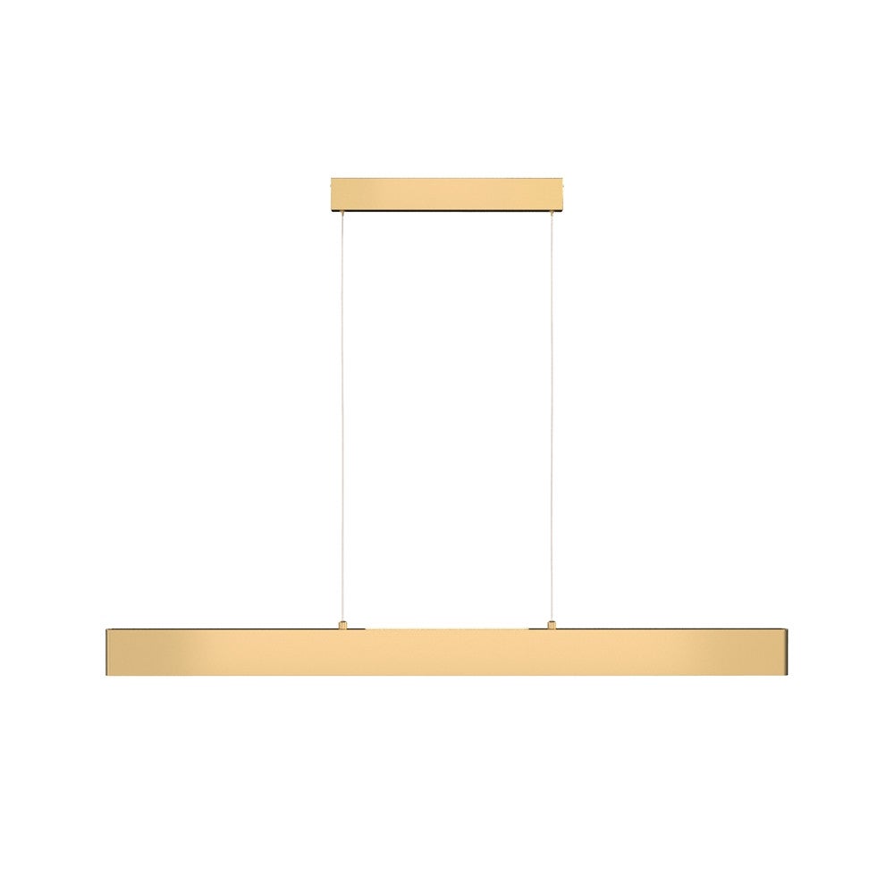 Lampa wisząca STEP LED 30W Neutralna biel 1400lm mosiężno-złota wym: 100 x 4 x 118,5 cm Maytoni