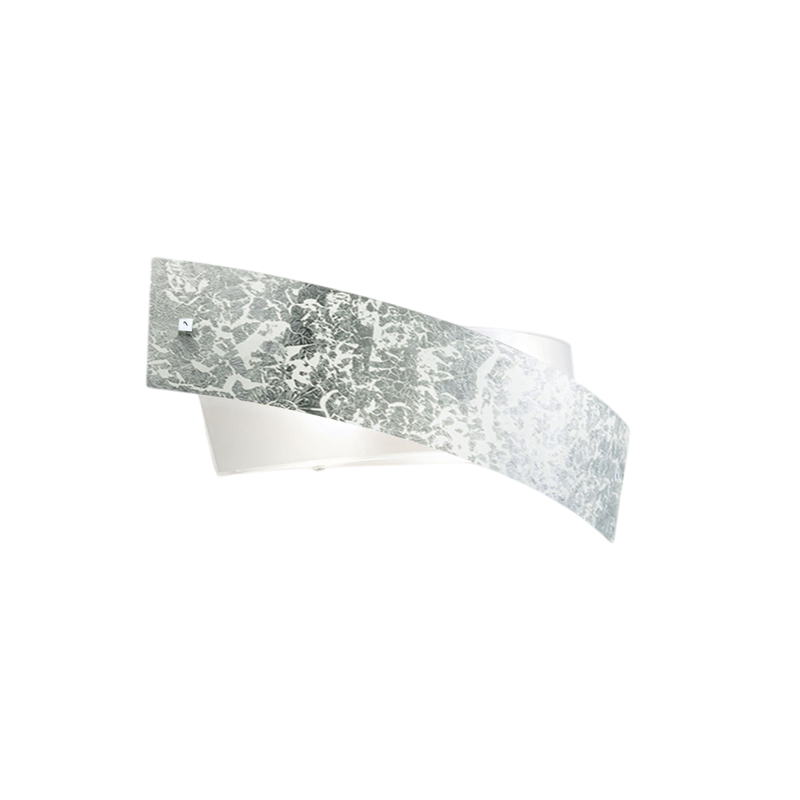 Camilla - Kinkiet srebrny 2XE14 max 2X28W IP20 - Nowoczesny design Kinkiet LED 54x20cm