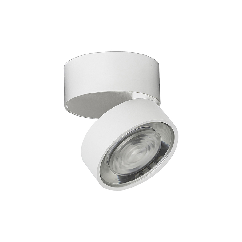 Oświetlenie ścienne/sufitowe LED Hole 7W 3000K CRI90 38° IP20 białe - Rossini Group | Regulowane designerskie oświetlenie ścienne lub sufitowe