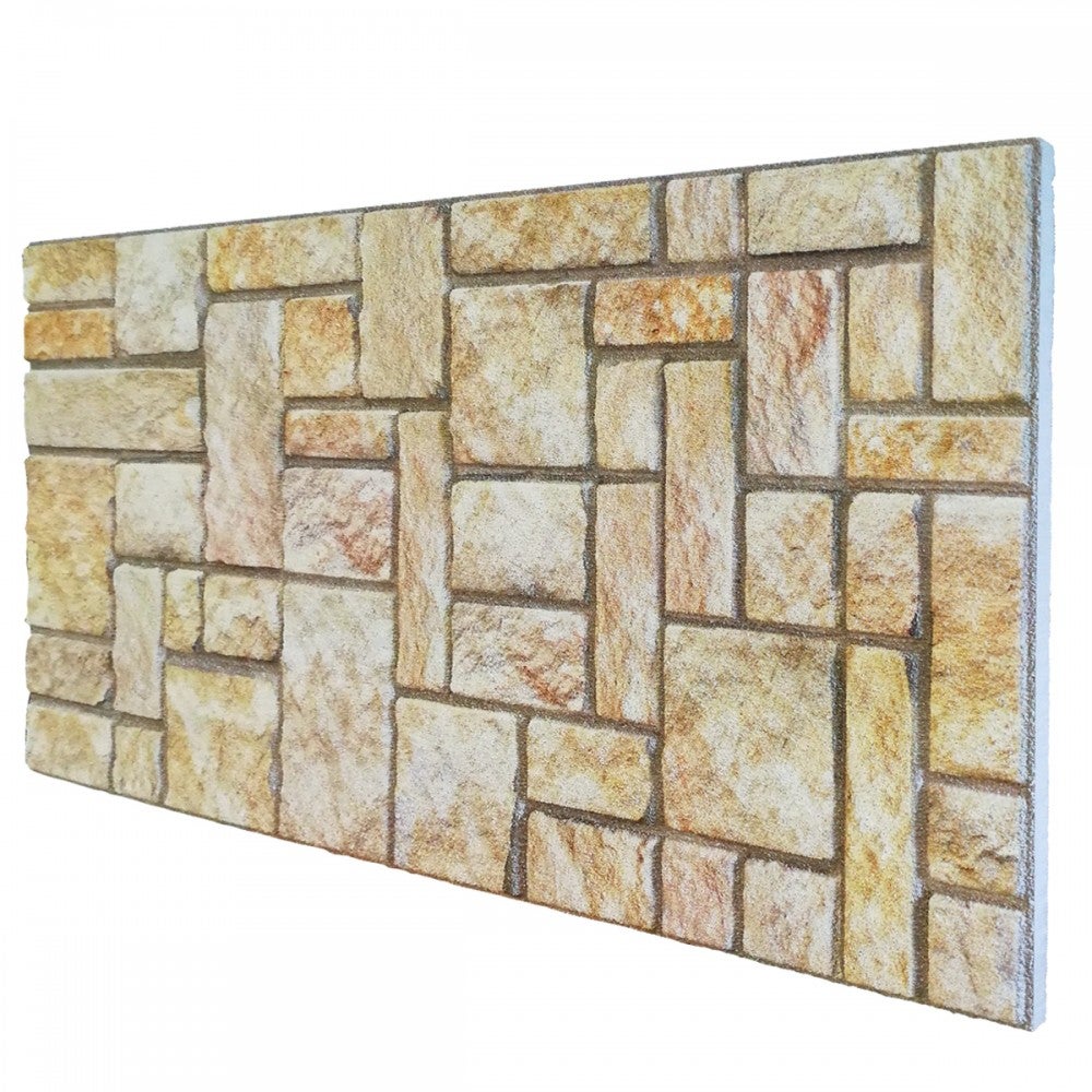 SATURNIA Stone - Panel imitujący kamień z żywicy EPS Rozmiar 100x50 cm Grubość 2 cm