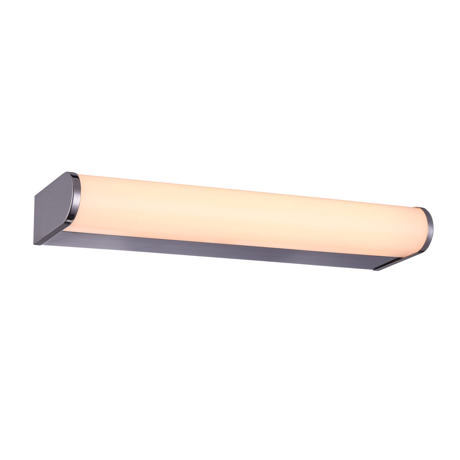 Kinkiet ścienny Sanosti chromowany biały LED 6W 3000K 600lm do łazienki wym: 3,9 x 30 x 7,8 cm tworzywo sztuczne IP44 Italux