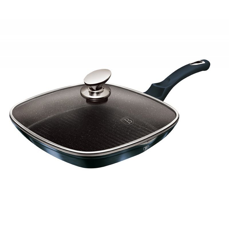PATELNIA GRILLOWA 28cm BERLINGER HAUS BH-7028 AQUAMARINE