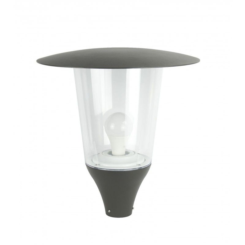 Głowica lampy ulicznej latarni 1xE27 ciemno-szara IP65 SU-MA MTS-HEAD