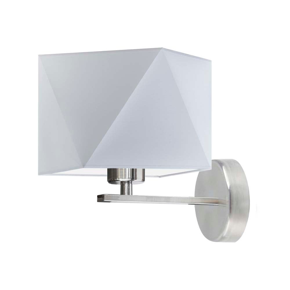 Kinkiet lampa ścienna lampa na ścianę z abażurem diament SIMPLE