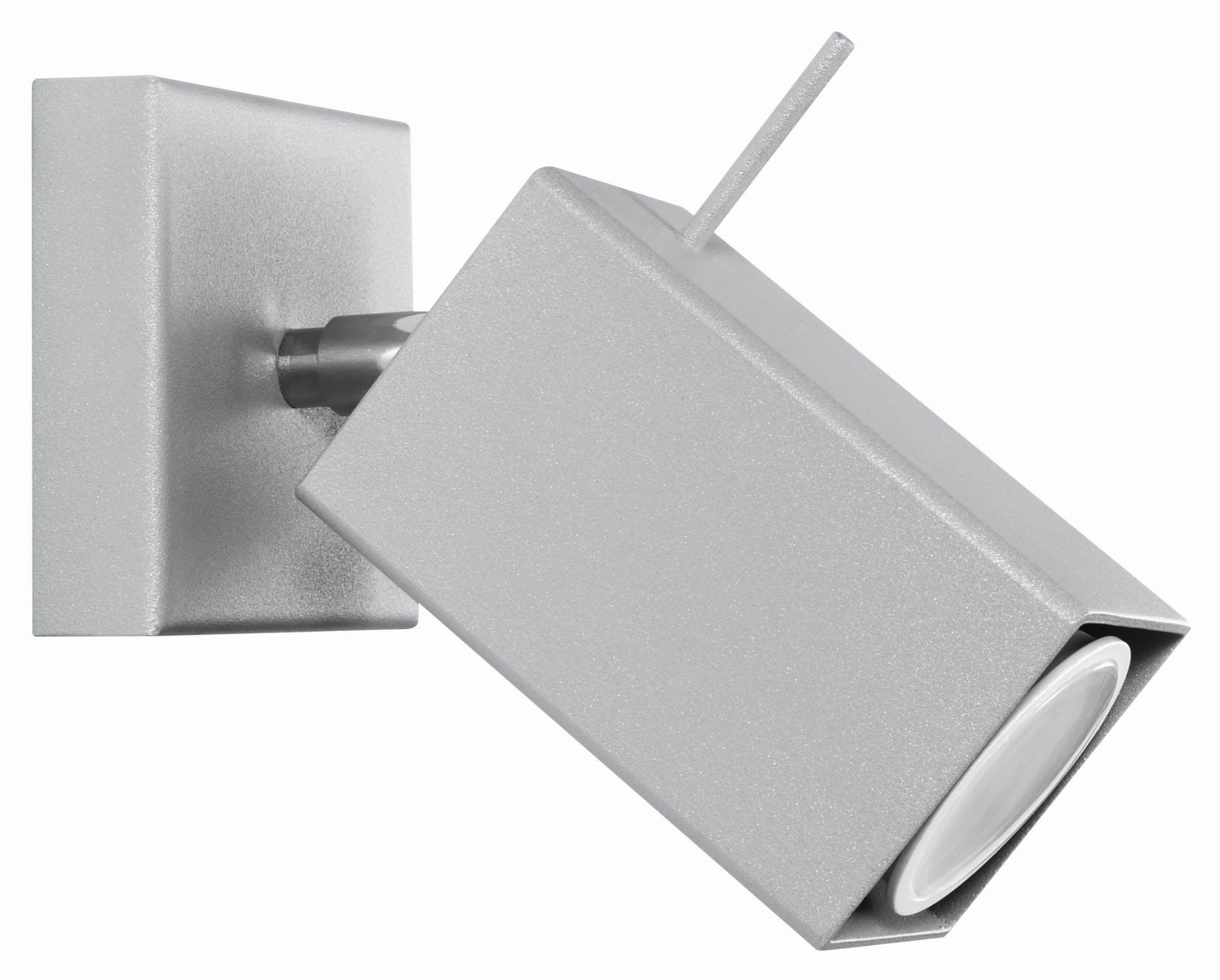 Kinkiet MERIDA 1 Szary Sollux Lighting SL.0455