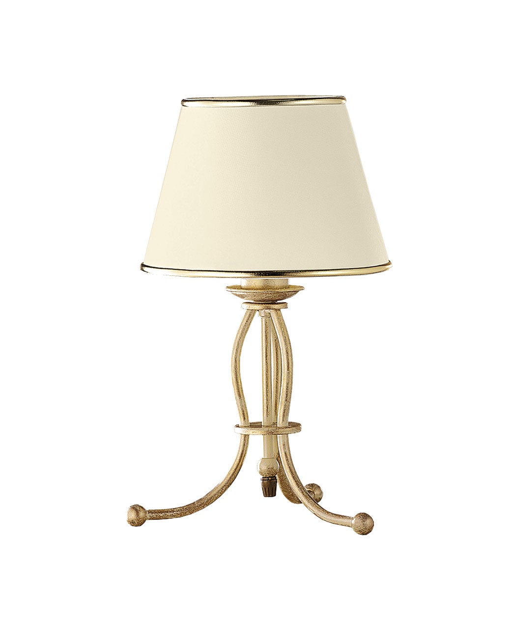 Lampka nocna Jupiter Laura E27 beżowa 38x22x22 cm 1 szt.