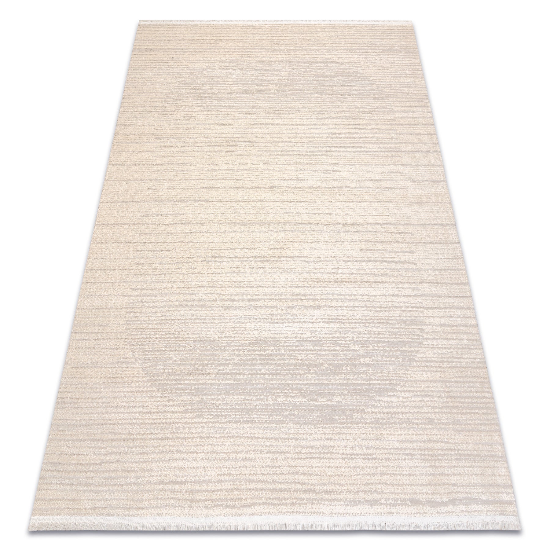 Dywan FROJE 3607 Linie - Styl skandynawski, strukturalny, nowoczesny krem / beż 180x270 cm