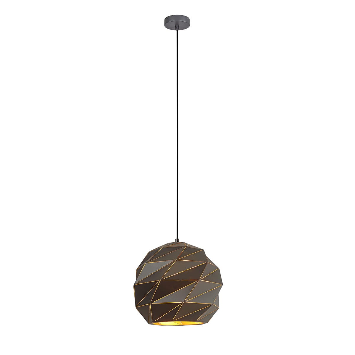 Lampa sufitowa wisząca Palermo antracytowy 1xE27x40W nowoczesna wym: 104,5 x 32 x 32 cm metal Italux