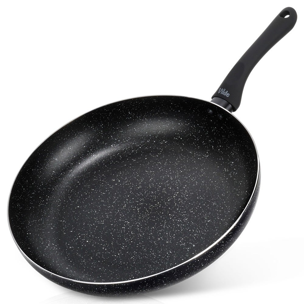 Patelnia granitowa BLACK LINE 32 cm