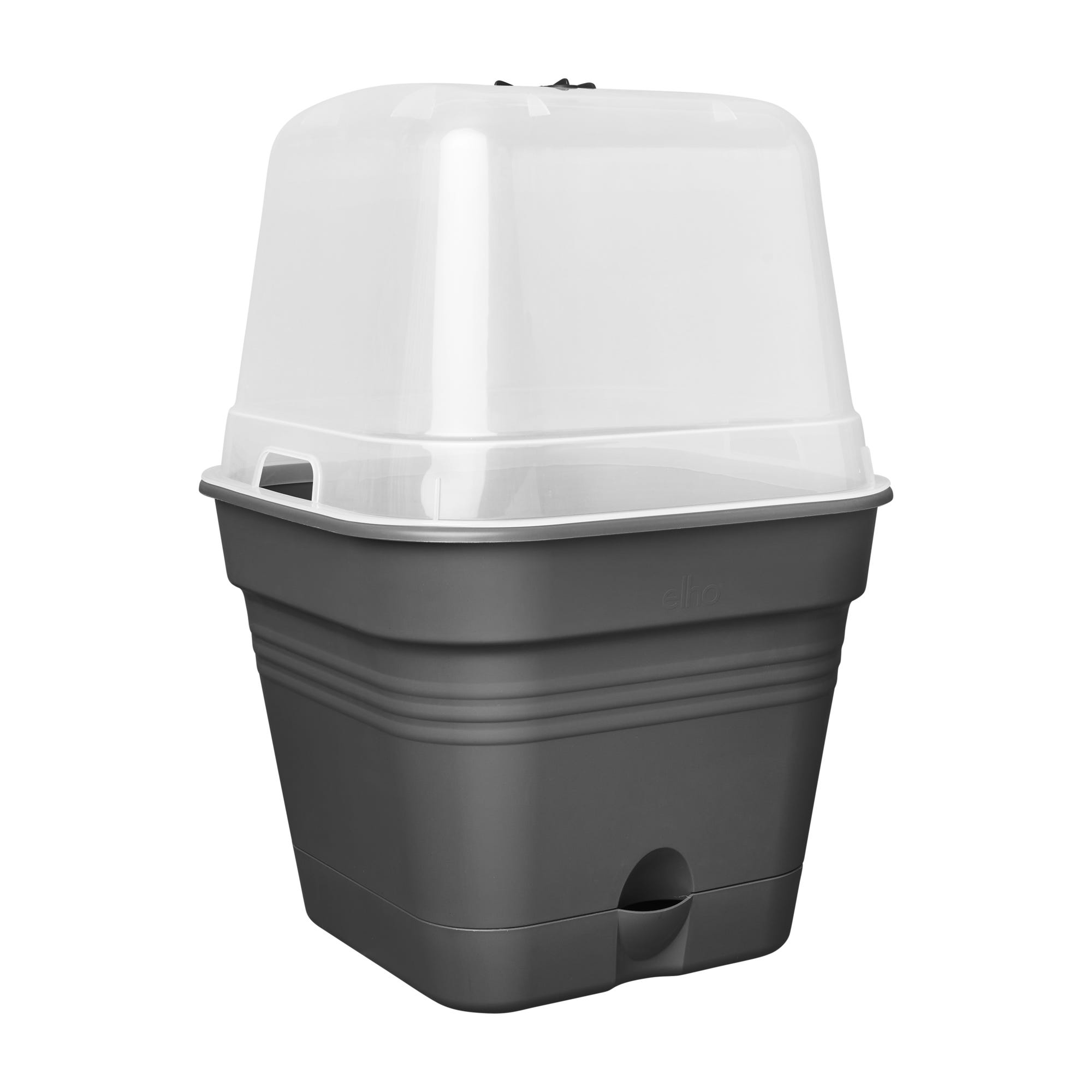 Carré potager ELHO 6661602043300 noir L.19.5 x l.19.5 x H.16.5 cm