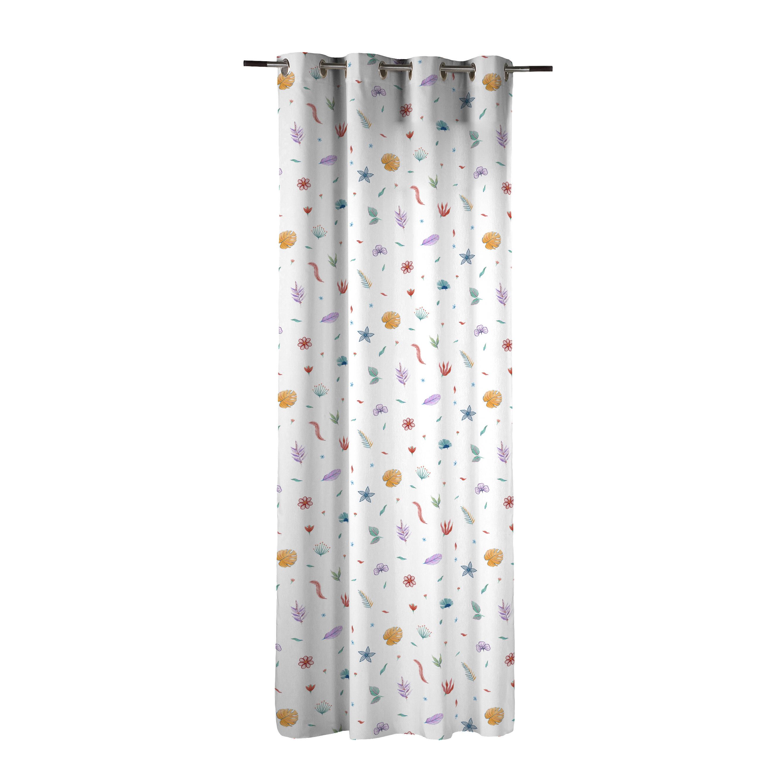Zasłona z przelotkami Tovi INSPIRE z bawełny, wielokolorowa, 140x270cm