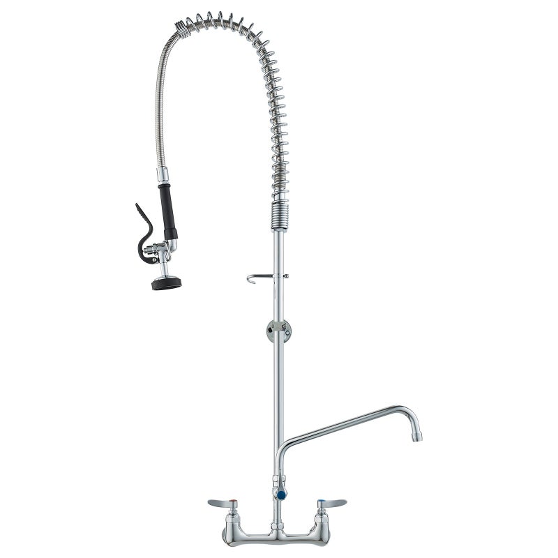 Komercyjna Bateria z Wylewką i Spryskiwaczem Pre-Rinse 1180 mm