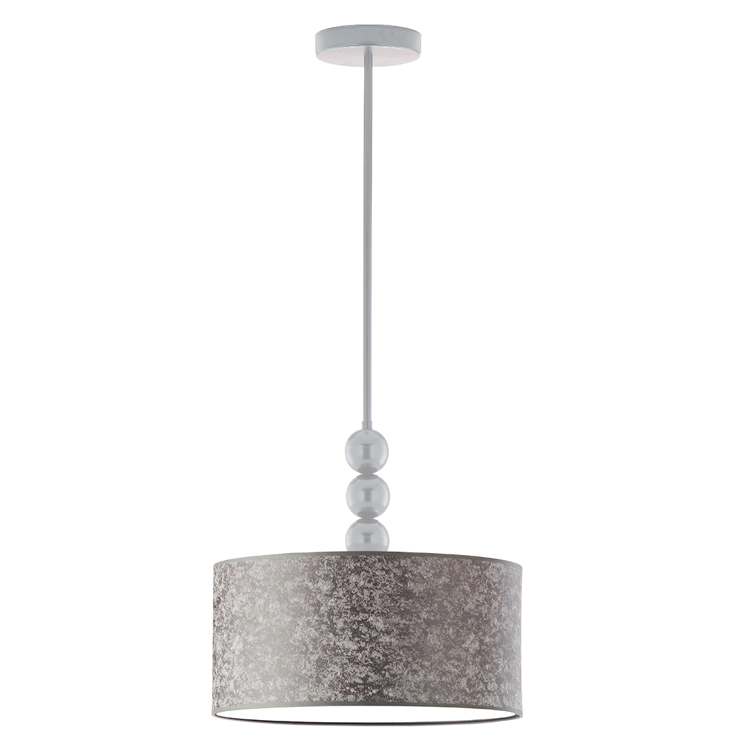 Lampa sufitowa żyrandol lampa wisząca z abażurem walec IKO