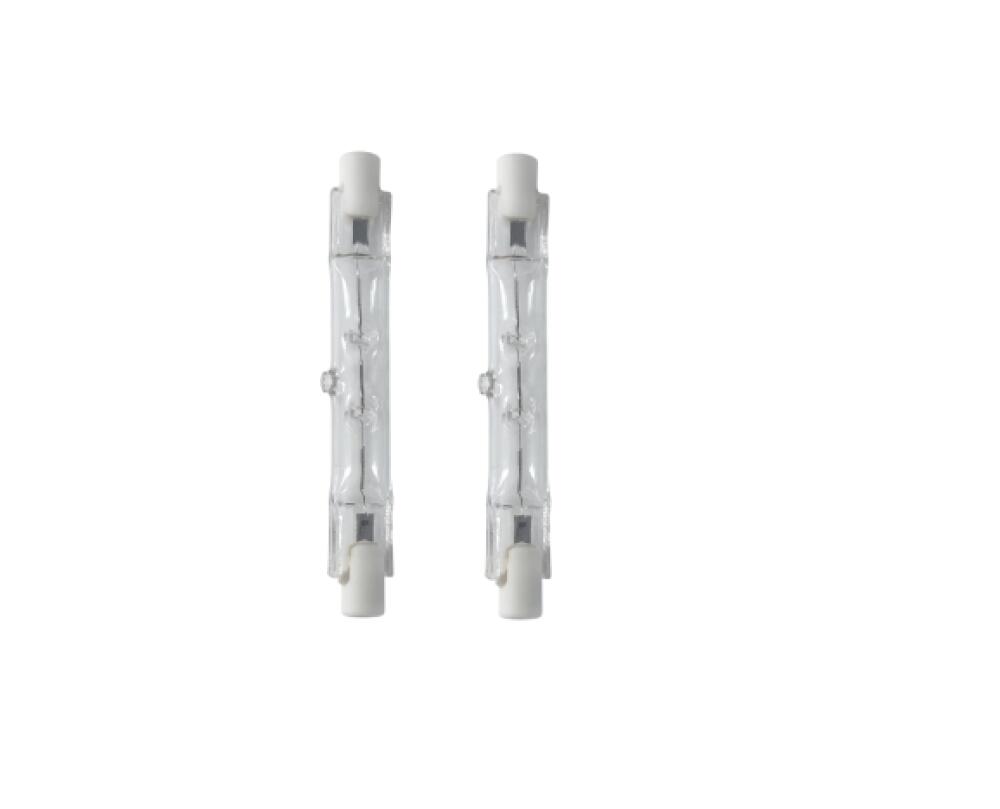 Zestaw 2 żarówek halogenowych R7S 78 mm 80 W J78, ściemnialne żarówki halogenowe 220 V, lampy projekcyjne o długiej żywotności, ciepłe białe żarówki h