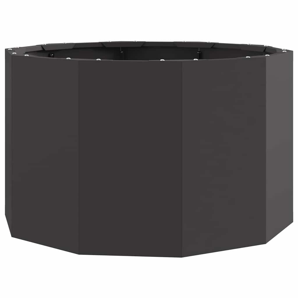 Donica Czarny 60 x 60 x 35 cm Stal
