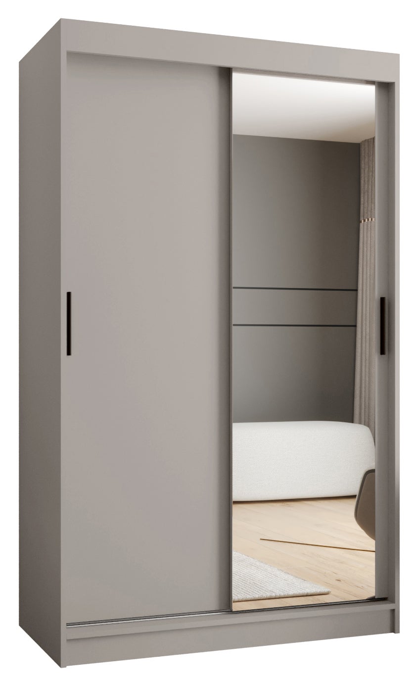 Szafa przesuwna garderoba RUBINO T2 120 x 62 x 200 cm Kaszmir