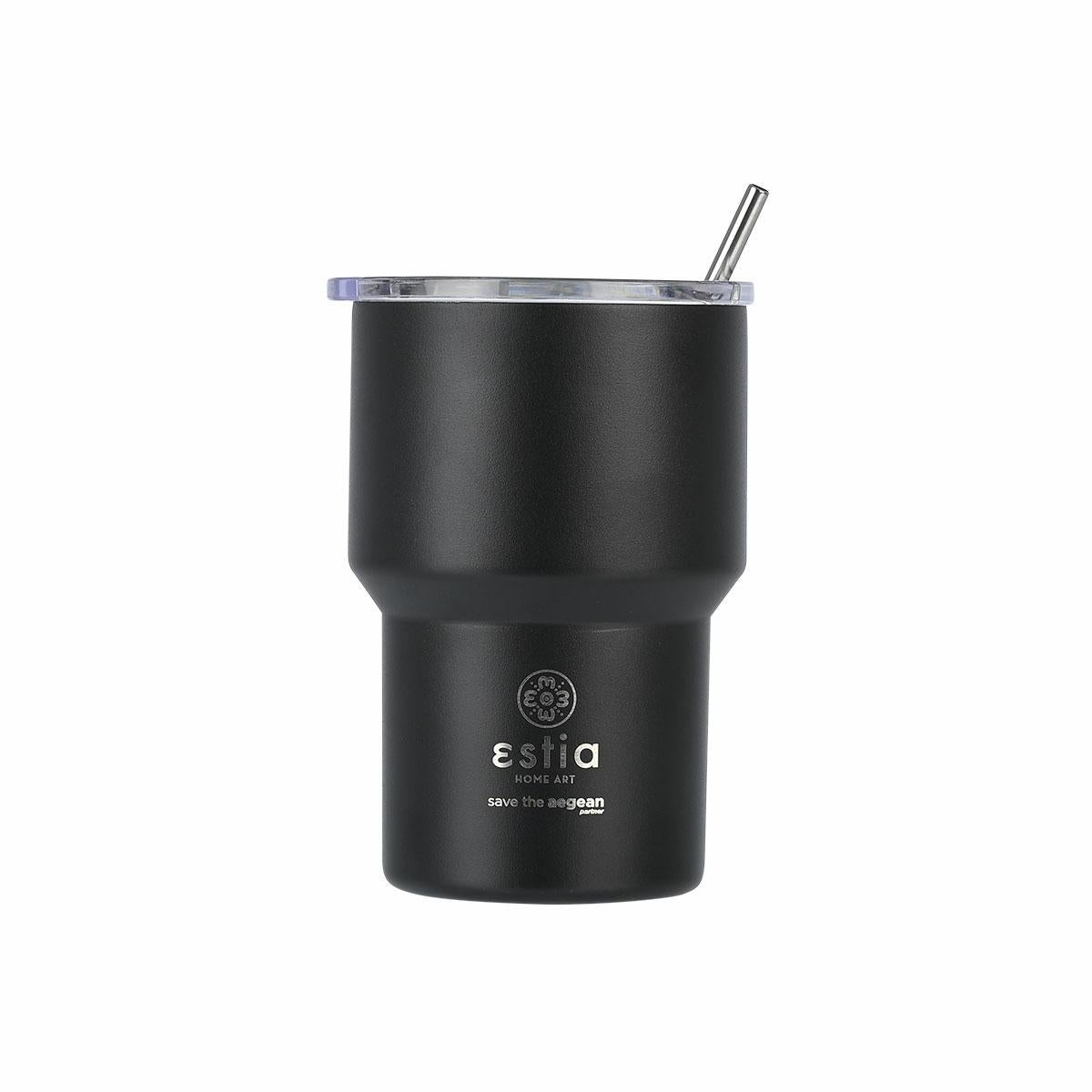 Kubek termiczny Estia Midnight Black 400 ml 9,2x6,5x13,3 cm 1 szt.