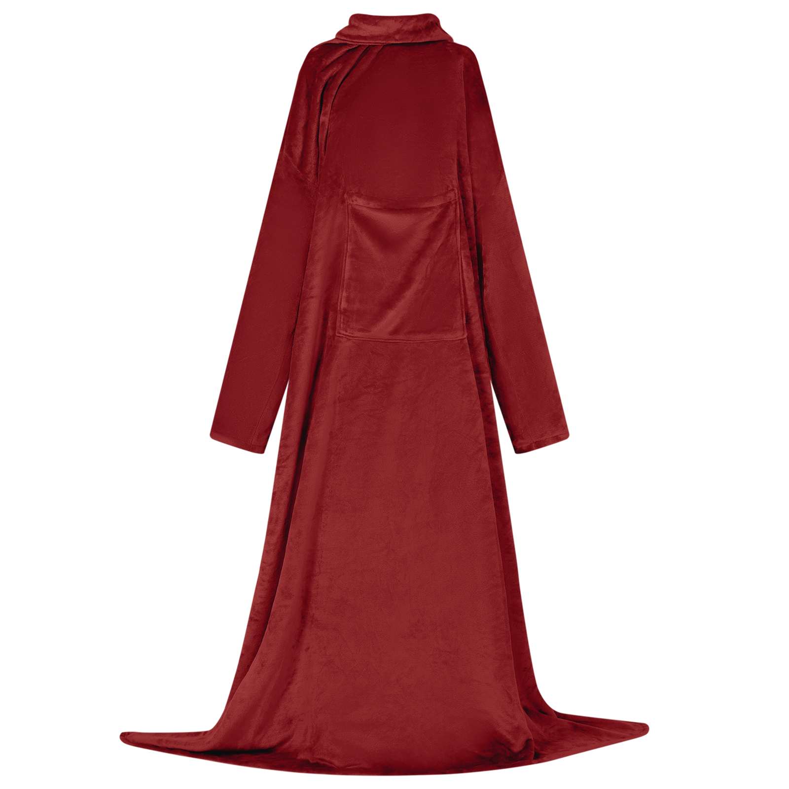 Bluza-koc Bordeaux Czerwony F Flanela vidaXL
