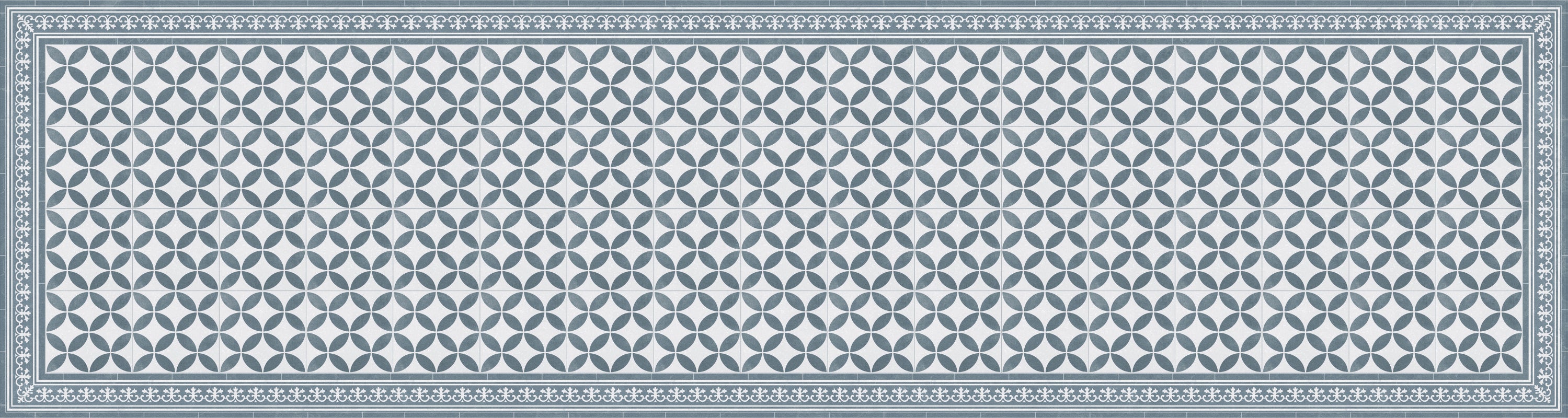 Dywan winylowy Valentina 80x300 cm - antypoślizgowy PVC, winylowy do kuchni lub salonu, zmywalny, wodoodporny styl